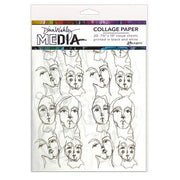 Dina Wakely Media Collage Paper - Church Doodles RANGER MDA77862